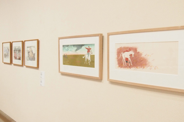 赤羽末吉《スーホの白い馬》1967年 ちひろ美術館蔵 ⓒSuekichi AKABA