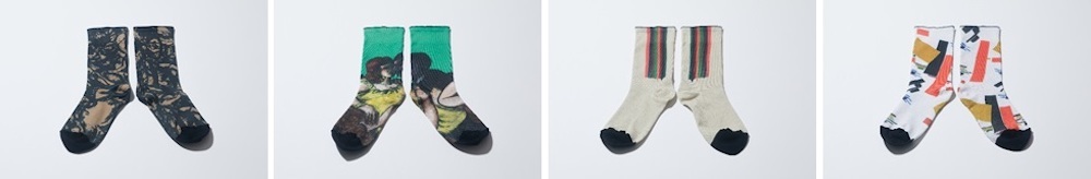 ARTSOCKS／アートソックス　各2,490円（税込）／会場限定