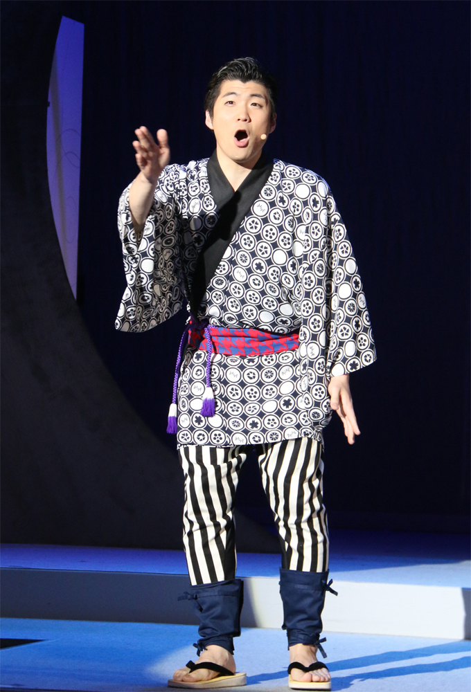 田代哲哉「おん・すてーじ　真夜中の弥次さん喜多さん」 (C）しりあがり寿／2015おんすて弥次喜多