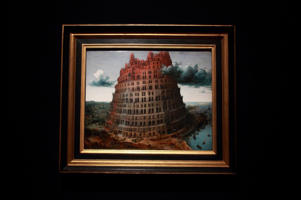ピーテル・ブリューゲル1世《バベルの塔》1568年、油彩、板