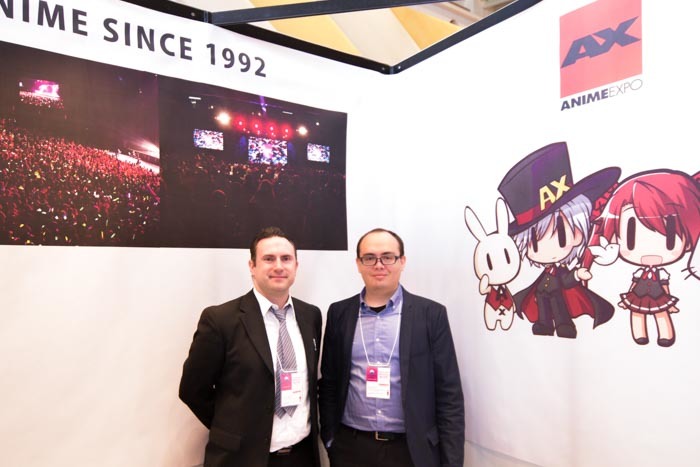 日本アニメーション振興会、ANIME　EXPO運営のバームガデナーさんとモーアさん