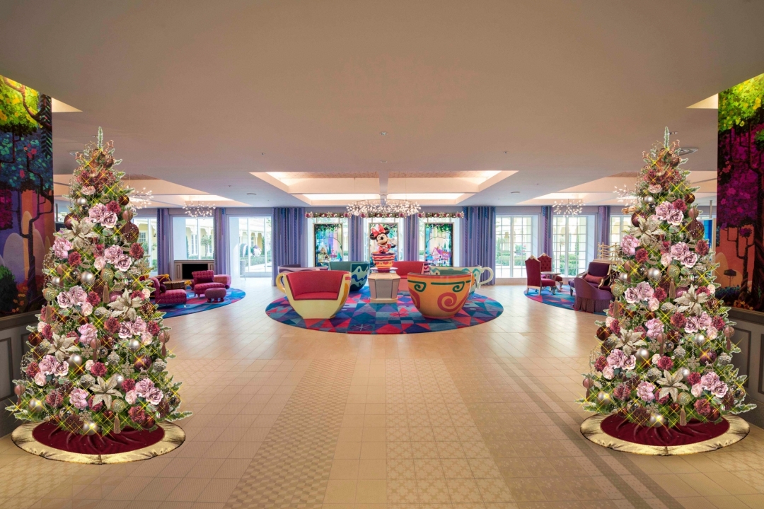 東京ディズニーセレブレーションホテル：ウィッシュ クリスマスデコレーション ※イメージ