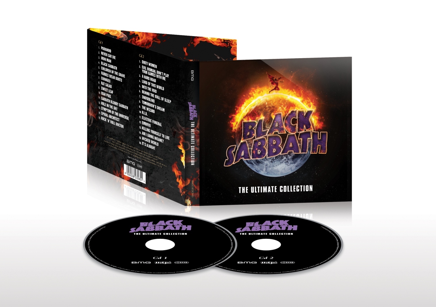 ブラック・サバス『THE ULTIMATE COLLECTION』2枚組CD