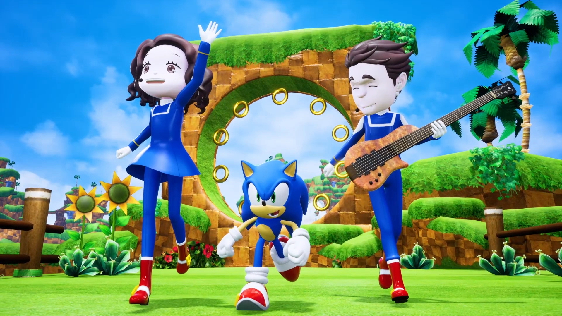 「UP ON THE GREEN HILL from Sonic the Hedgehog Green Hill Zone - MASADO and MIWASCO Version -」MVサムネイル