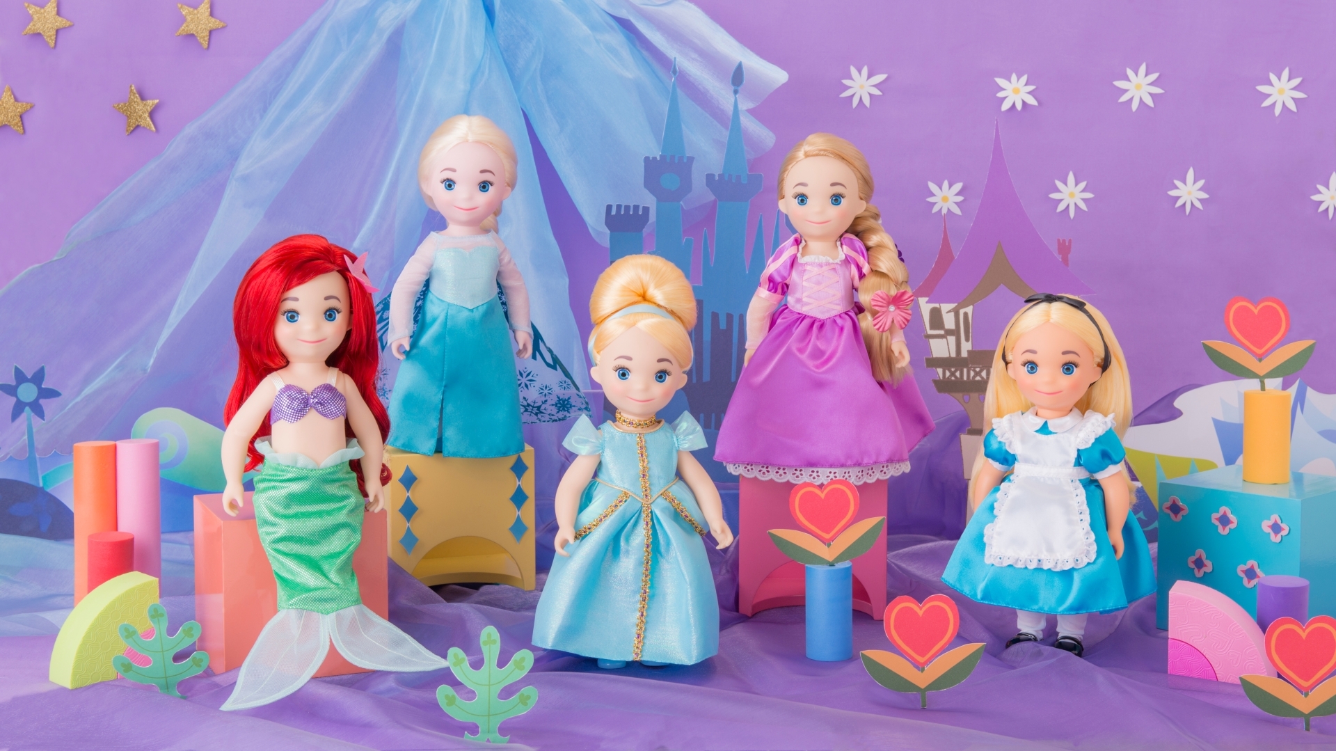 ドール 各3,600 円 (C)Disney (C)Disney/Pixar