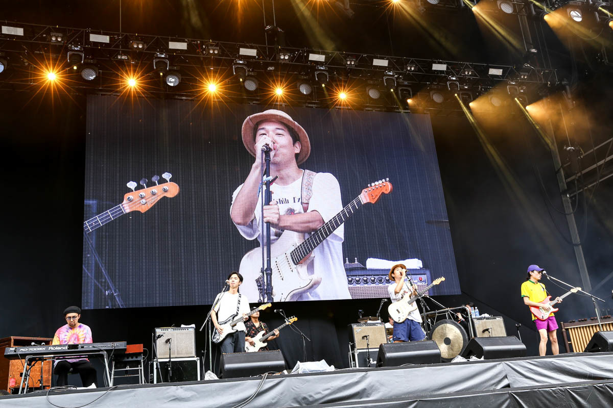 『FUJIROCK FESTIVAL '19』never young beach 撮影＝風間大洋