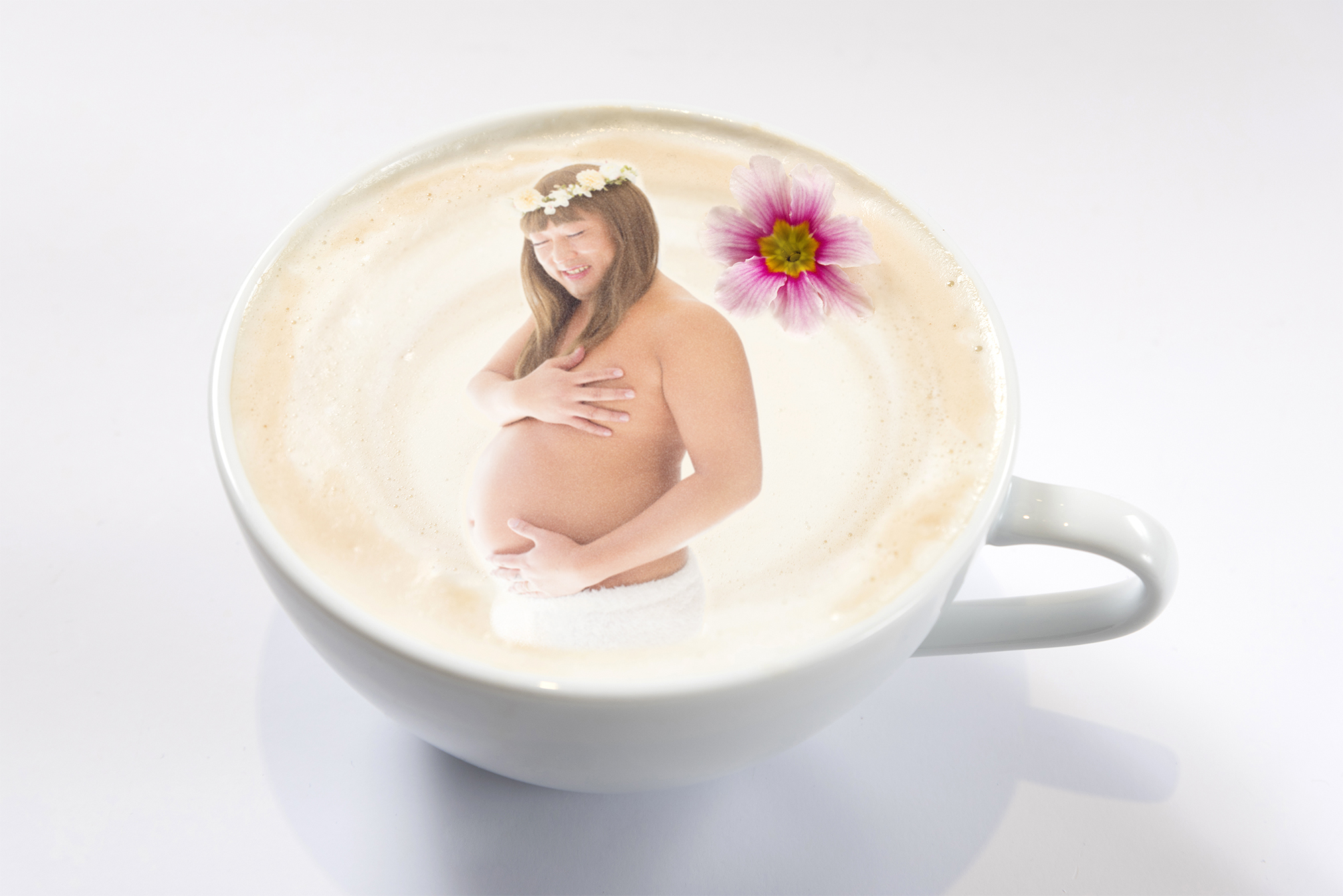 リシエルのマタニTEAラテ（HOTのみ） 690円（税別）