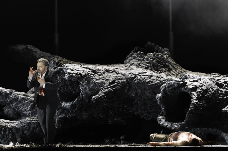 Christopher Maltman and Stanislas de Barbeyrac in Die Walküre  ©2025 Monika Rittershaus