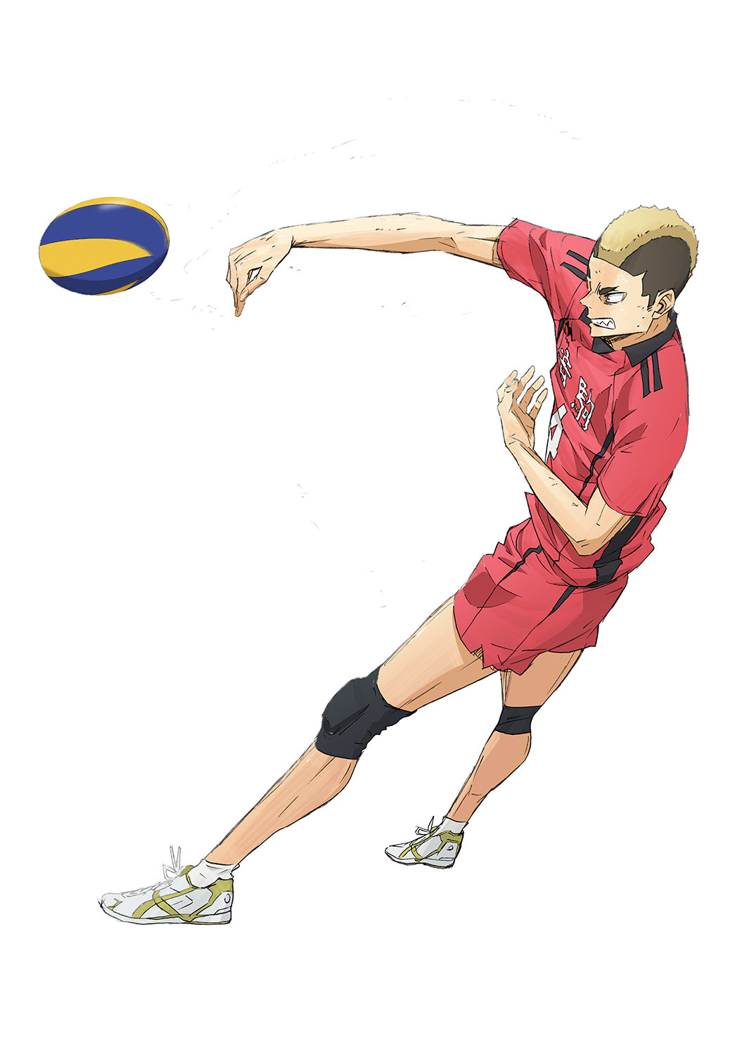 #4山本猛虎　2年　ウイングスパイカー (C)2024「ハイキュー‼」製作委員会 (C)古舘春一／集英社
