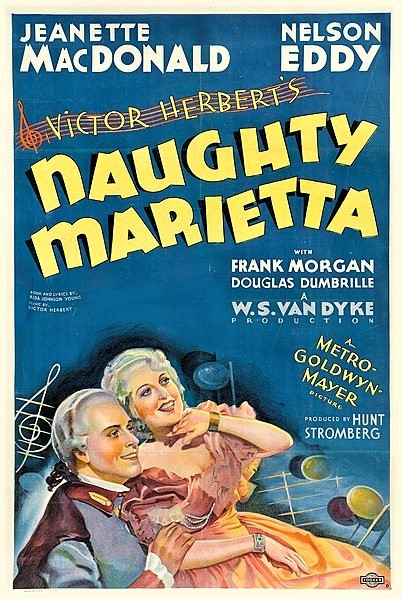 「浮かれ姫君」（1935年）のアメリカ公開時ポスター（DVDはジュネス企画からリリース）