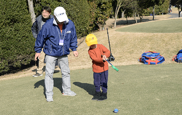 ジュニアパッティングレッスン会 ＊写真はイメージ