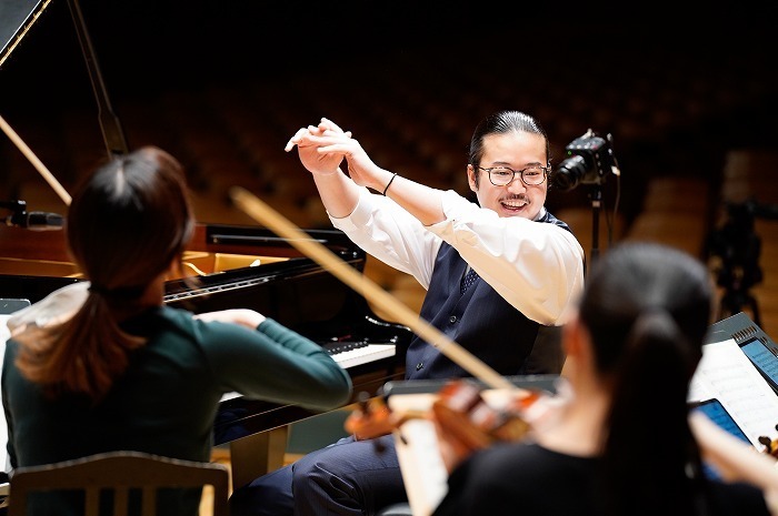 Japan National Orchestra設立記者発表の模様（撮影＝中田智章）