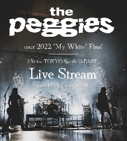 the peggies、活動休止前最後のツアーが全てソールドアウト　東京ファイナル公演の国内＆海外生配信が決定