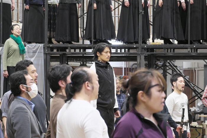 東京二期会『ローエングリン』稽古風景 (C) Naoko Nagasawa