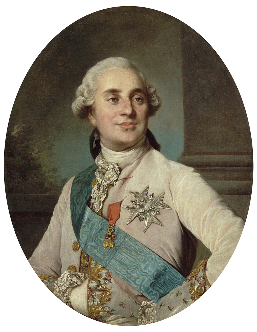 ジョゼフ・シフレ・デュプレシ《ルイ16世》1774年 ヴェルサイユ宮殿美術館