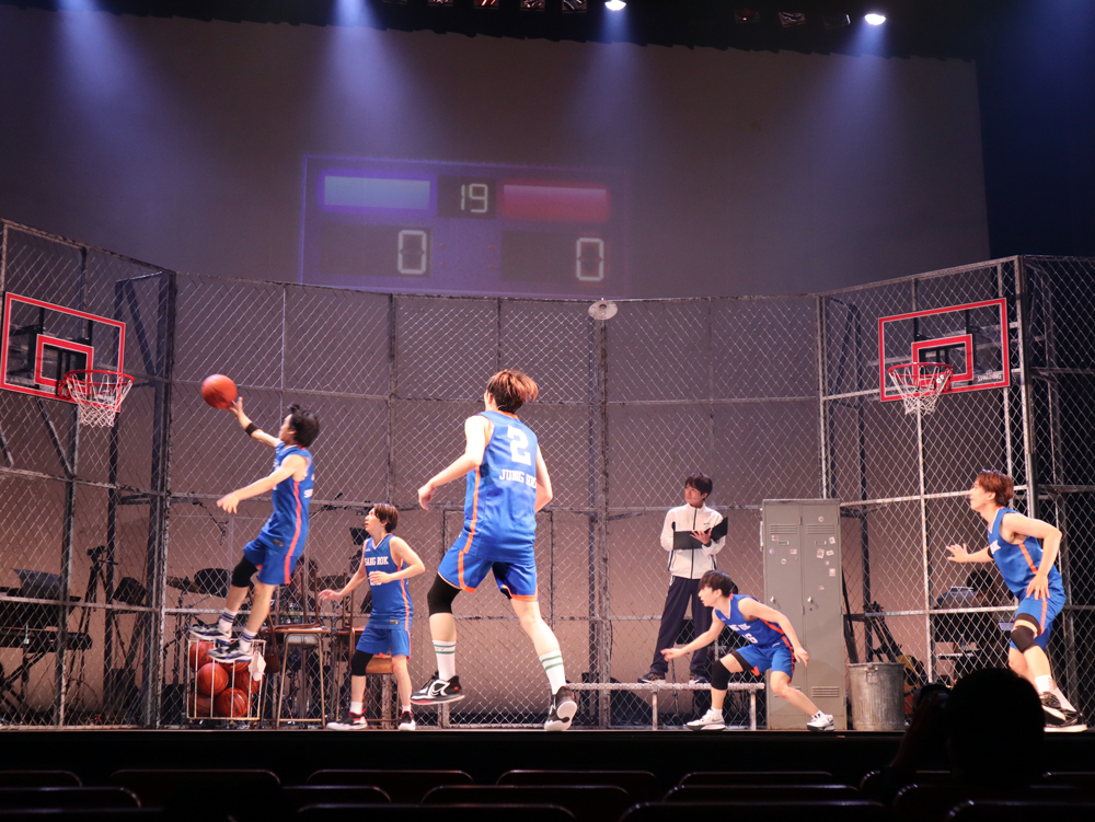 ミュージカル『伝説のリトルバスケットボール団』ゲネプロ写真