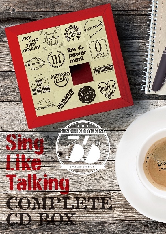 SING LIKE TALKING『COMPLETE CD BOX』ジャケット写真