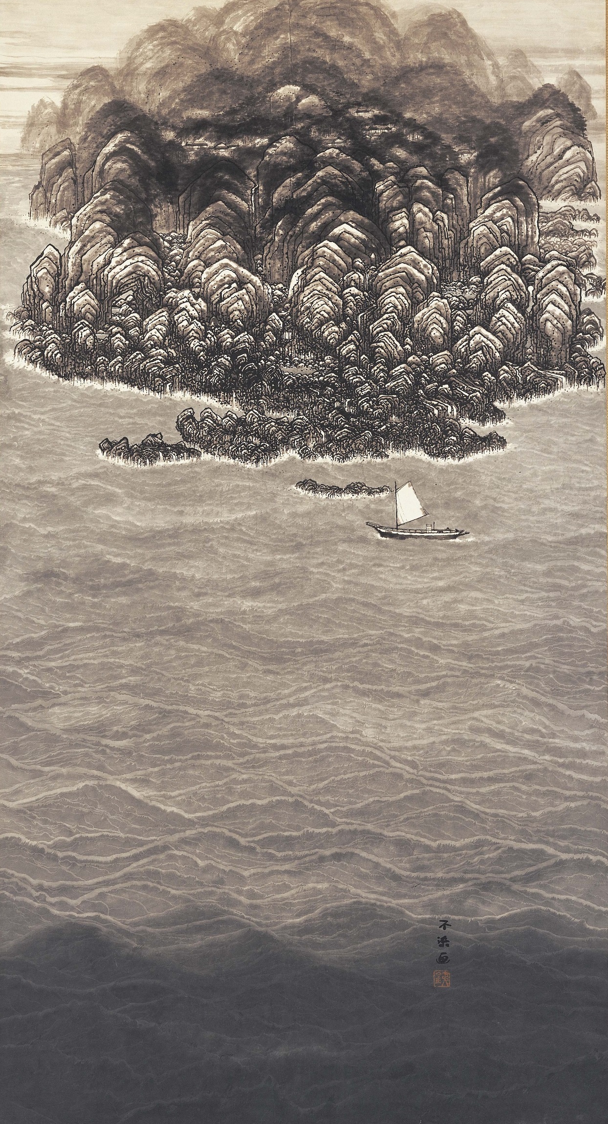 《南海之図》昭和30（1955）年頃 愛知県美術館蔵