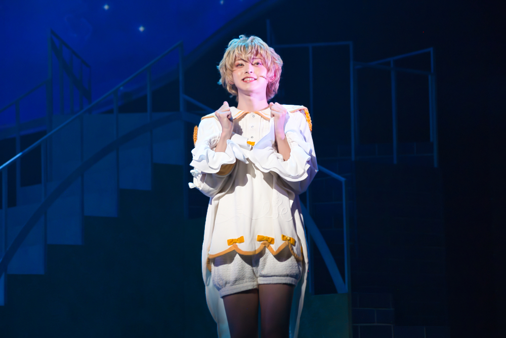 ミュンナ役の新谷聖司（ミュージカル『フラガリアメモリーズ』～Promise of Love～ゲネプロ）
