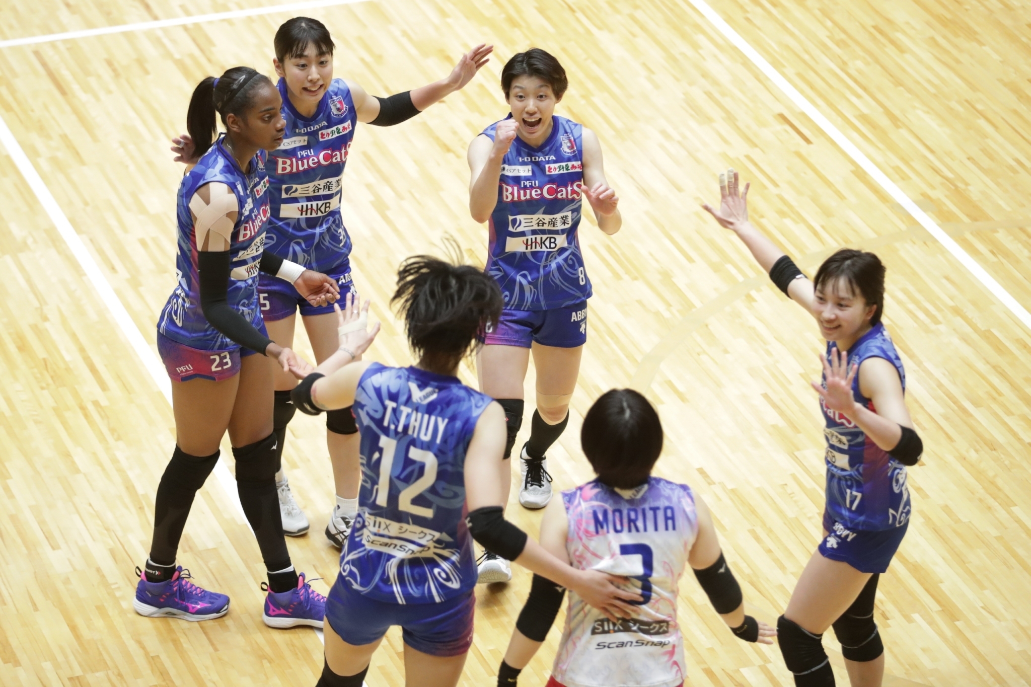 PFUブルーキャッツ (c)JVA