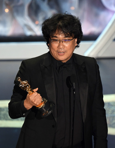 『パラサイト 半地下の家族』ポン・ジュノ監督 Getty Images