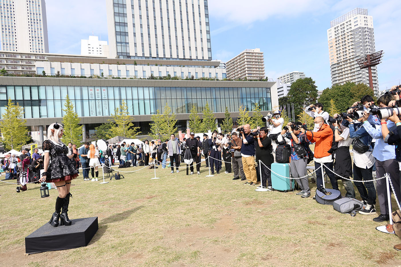 2024年の「コスプレイヤーガチ撮影」の様子