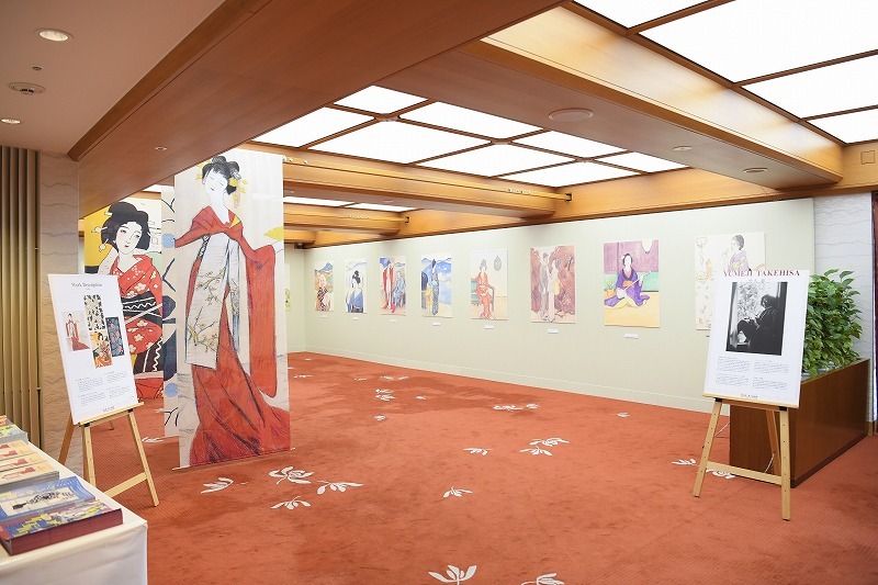 南座1階右ロビー 展示