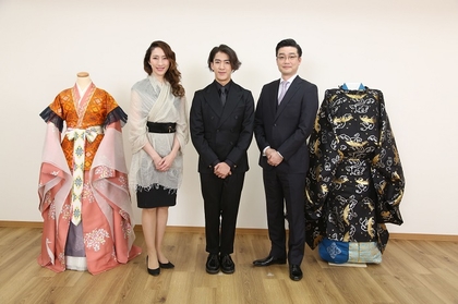 “大蛇タンゴ”も披露　詩楽劇『八雲立つ』尾上右近、水夏希、尾上菊之丞が登壇した取材会開催　コメント到着