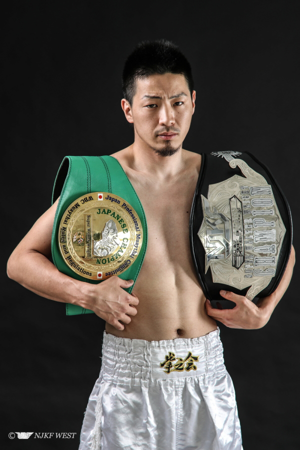 白神武央 (拳之会)　WBCムエタイ日本統一スーパーウェルター級王者