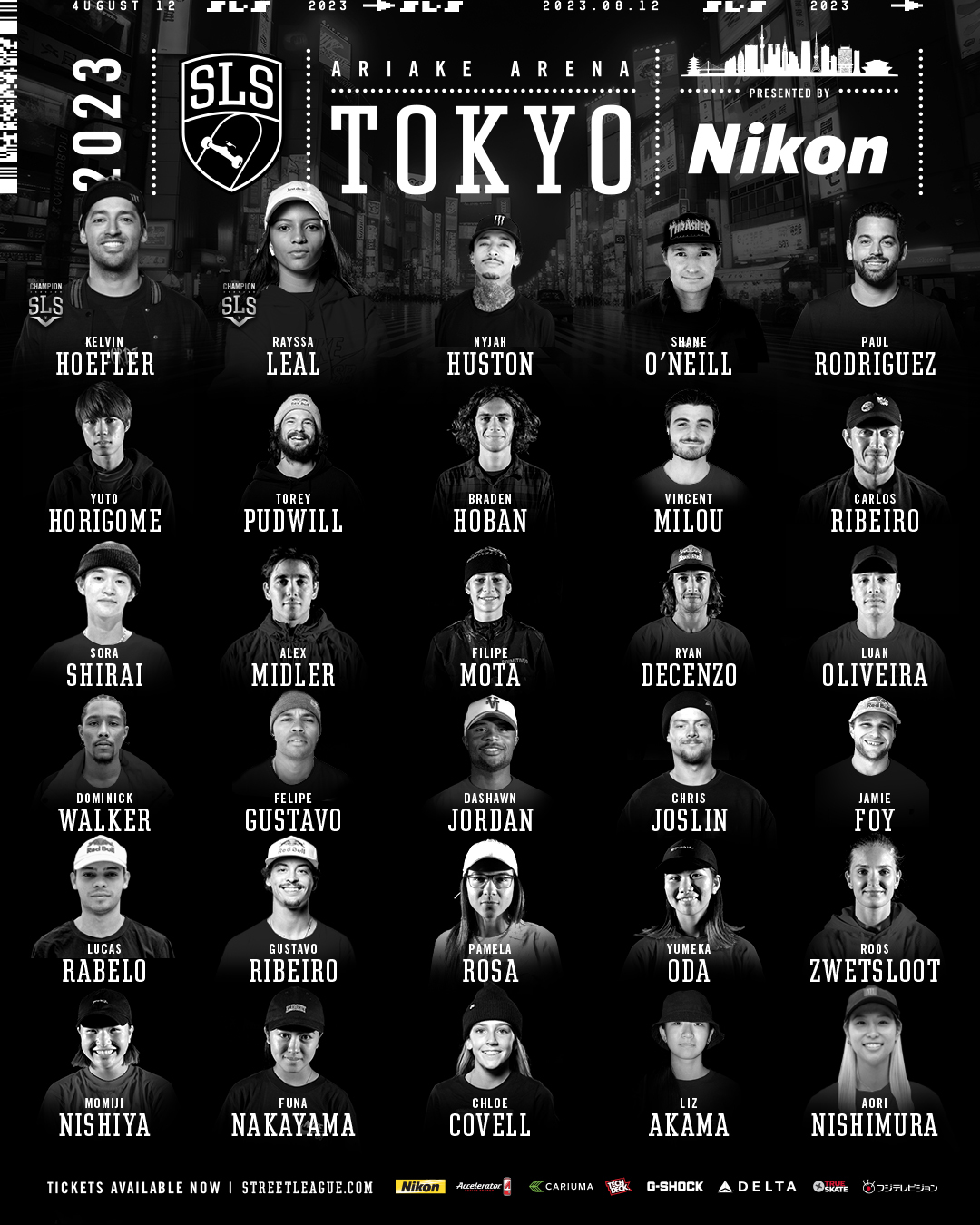 世界からトップ選手30人が出場する『SLS TOKYO』