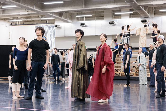 東京バレエ団『かぐや姫』第3幕リハーサル　photo Shoko Matsuhashi