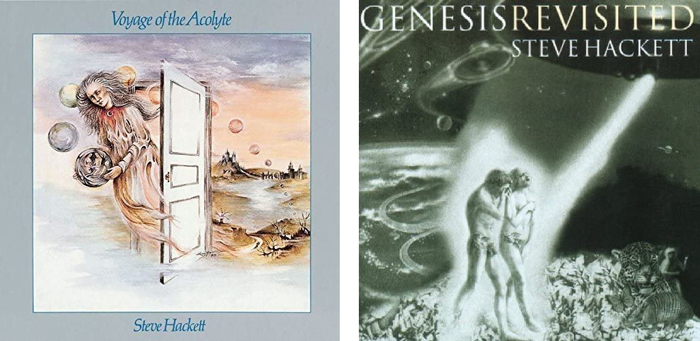 Steve Hackett「Voyage of the Acolyte」「Genesis Revisited」