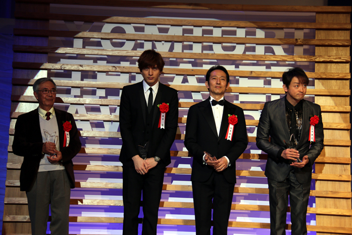 優秀男優賞（坂部文昭、城田優、鈴木壮麻、山本耕史）