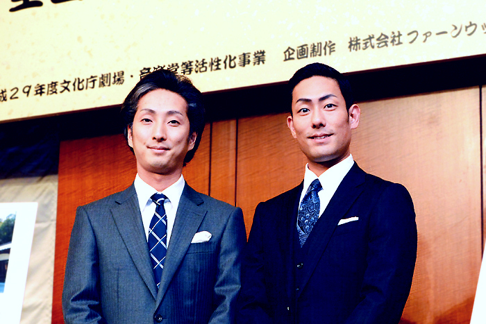 『中村勘九郎　中村七之助　全国芝居小屋錦秋特別公演2017』制作発表会見