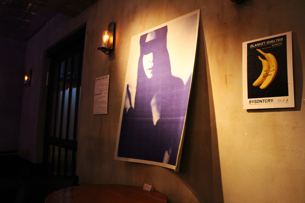 eplus LIVING ROOM CAFE＆DININGでの展示の様子