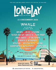 タイのビーチフェス『Longlay Beach Life Festival 2023』第一弾出演者を発表　 日本からTina Moonの出演が決定