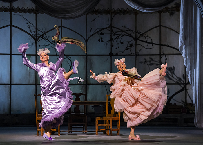 Gary Avis and Luca Acri in Cinderella, The Royal Ballet ©2023 Tristram Kenton