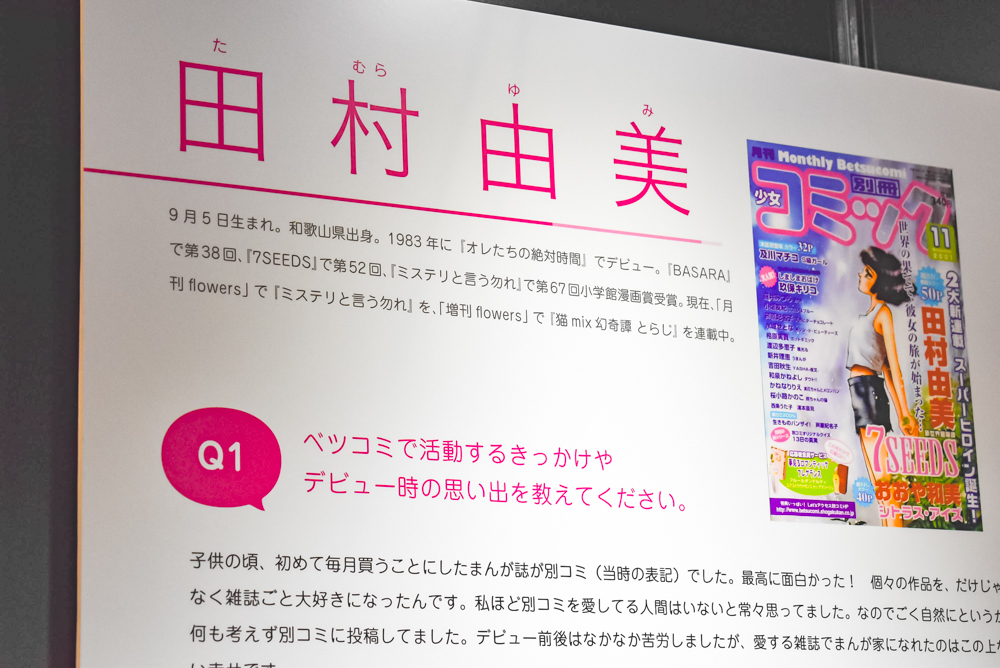 田村由美先生 インタビュー