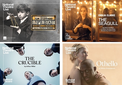 ナショナル・シアター・ライブ（NTLive）、2023年の公開作品として『レオポルトシュタット』に加え『かもめ』『るつぼ』『オセロ』を上映