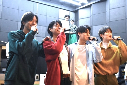 まぶしい青春、GRe4N BOYZの名曲とともに綴るストレートプレイ～舞台『それってキセキ』稽古場レポート