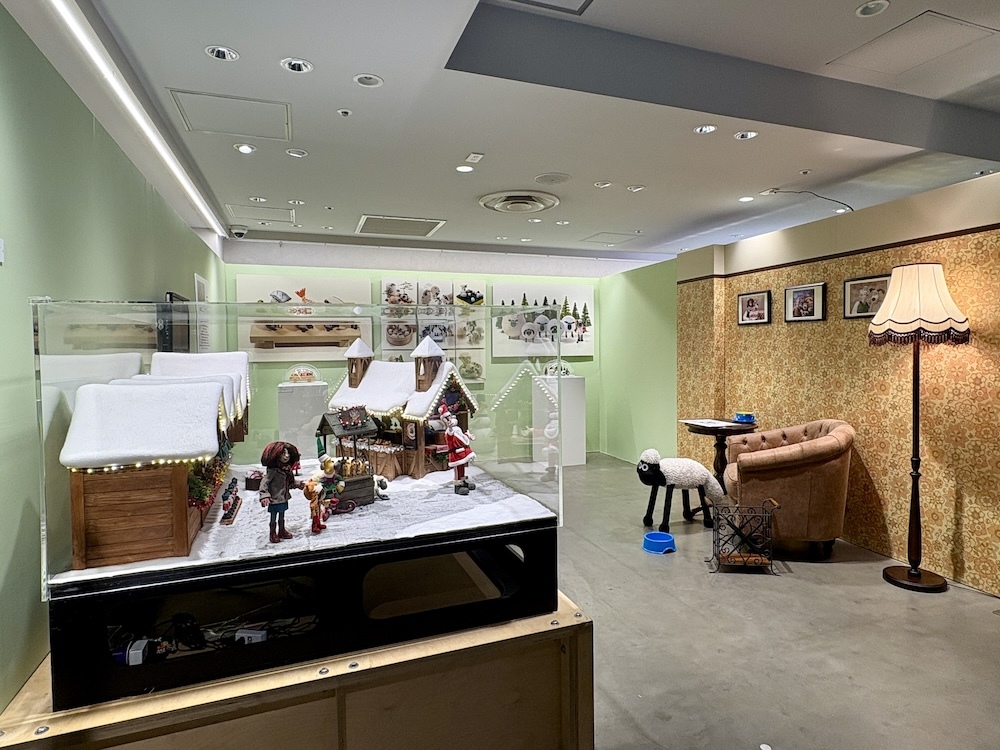『ひつじのショーン展 with ウォレスとグルミット』展示風景