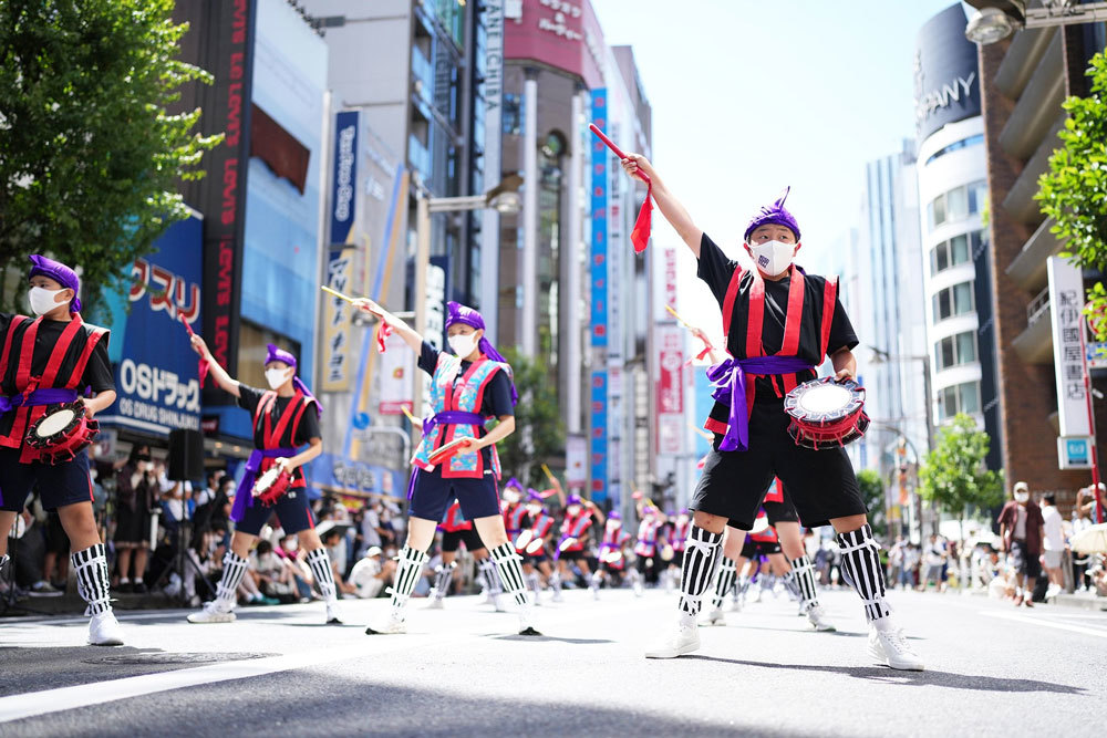 10月9日（日）に国立競技場で行われる『JFL第24節 クリアソン新宿vs鈴鹿ポイントゲッターズ戦』で、新宿の夏の風物詩『新宿エイサーまつり』が行われる