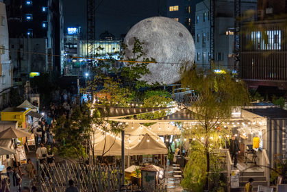下北沢で「月」をテーマに開催されるアートフェス『ムーンアートナイト下北沢2025』詳細を発表