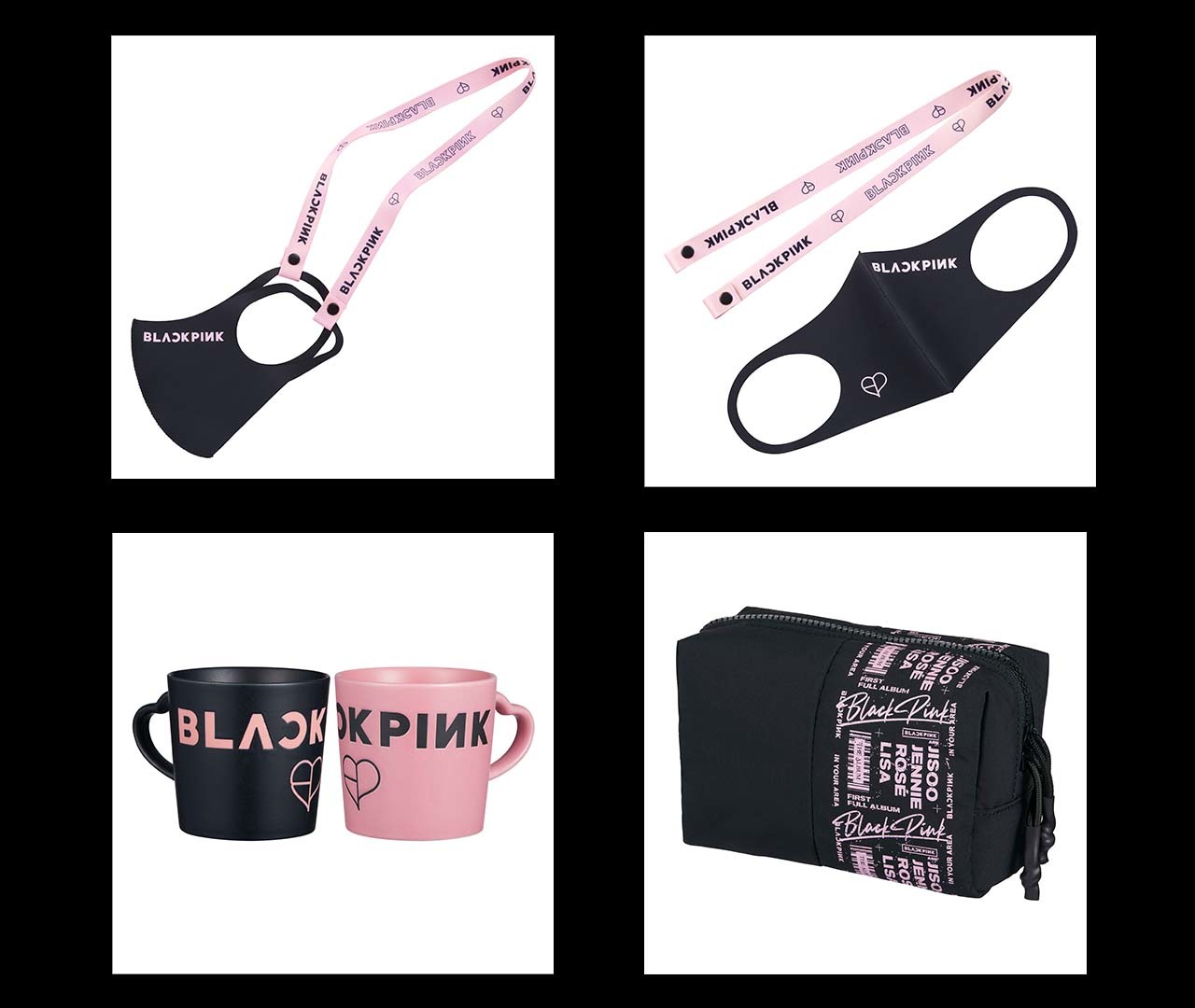 BLACKPINK、オリジナルグッズの発売が決定 Tシャツやマスク＆マスク