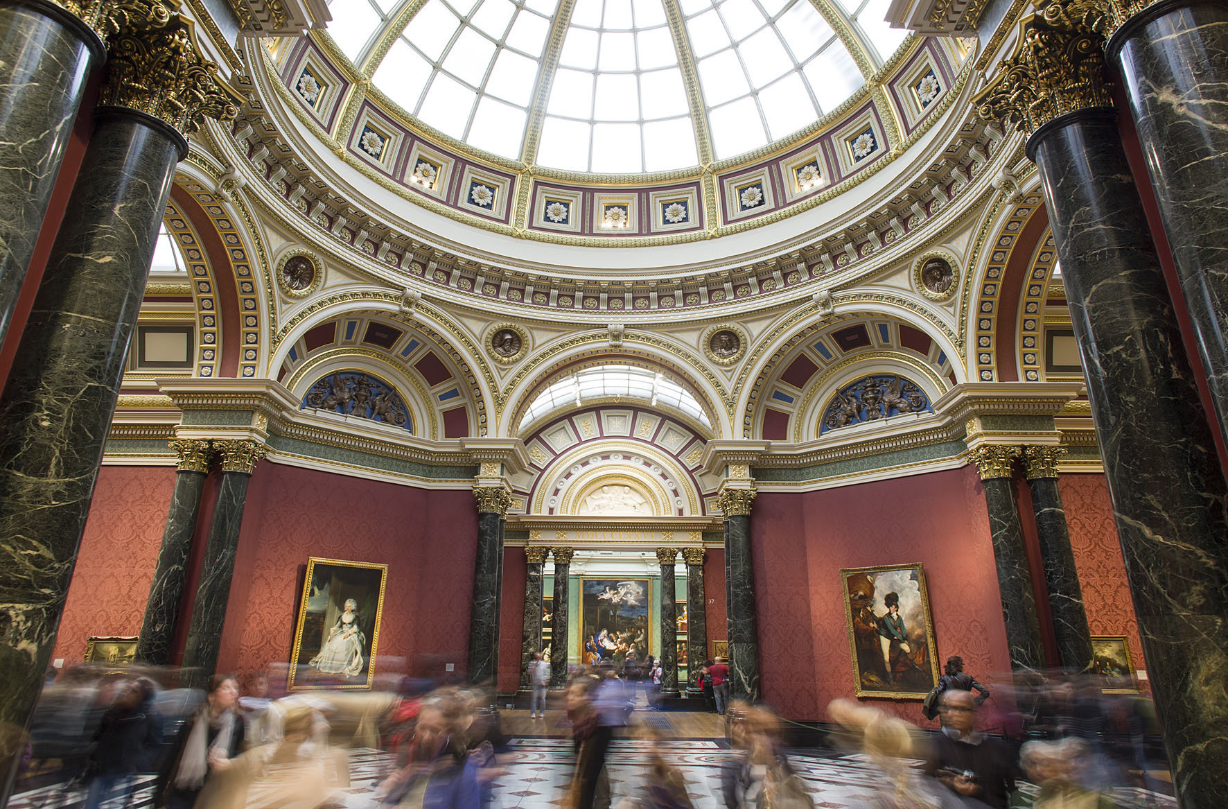 ロンドン・ナショナル・ギャラリー内観 (C)The National Gallery, London