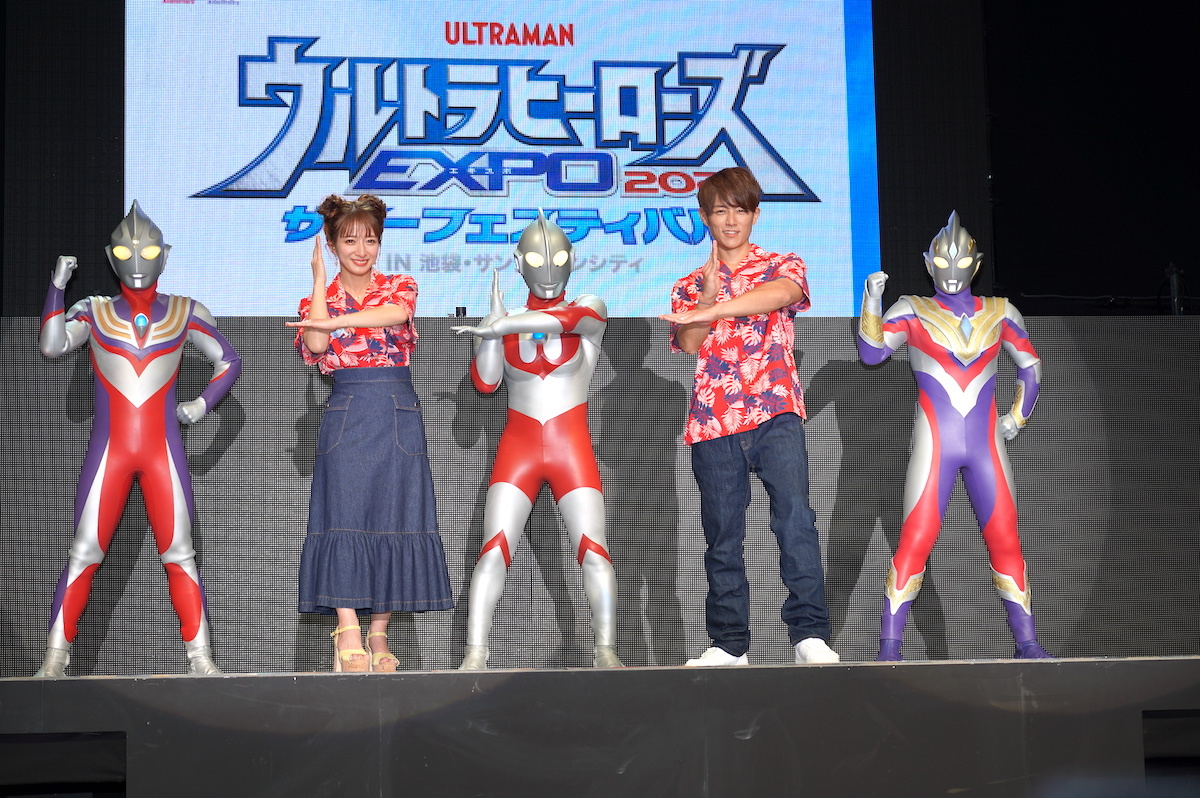 杉浦太陽 妻 辻希美の仕事ぶりを絶賛 アンバサダー夫妻がおすすめする ウルトラヒーローズexpo 21 見どころ Spice エンタメ特化型情報メディア スパイス