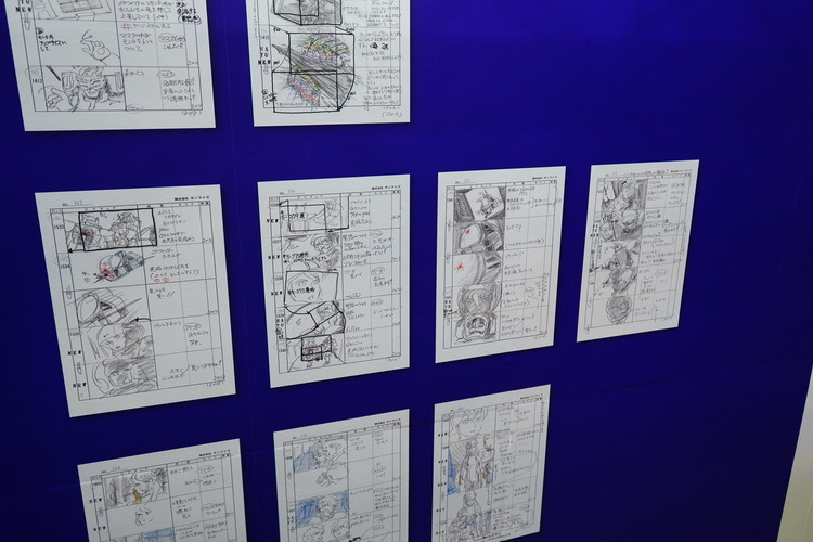 C3AFA会場のミュージアムブース (C)創通・サンライズ