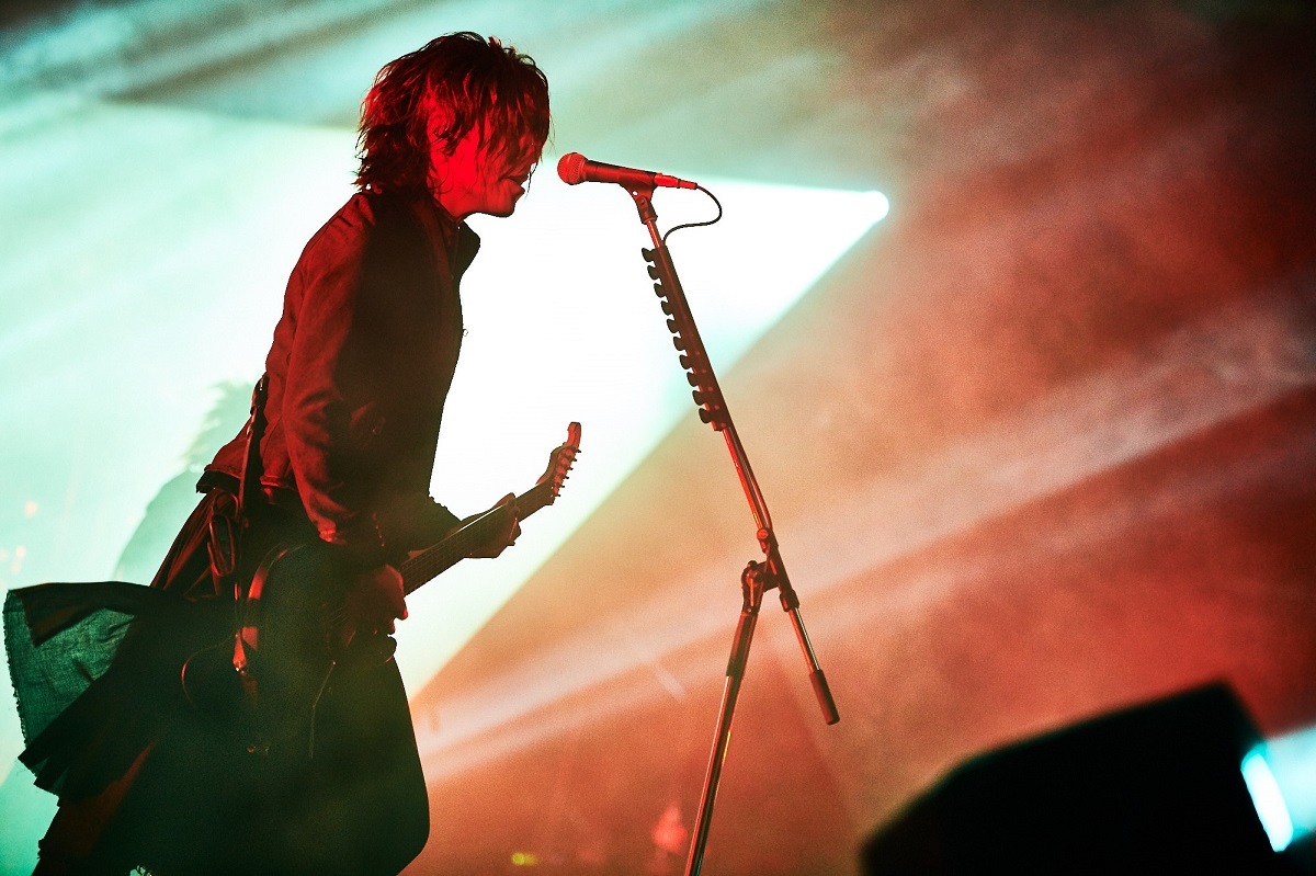 the GazettE 葵(G)／PHOTO BY KEIKO TANABE