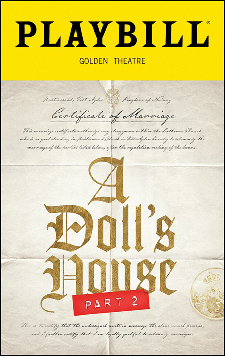 ブロードウェイ上演時のPLAYBILL
