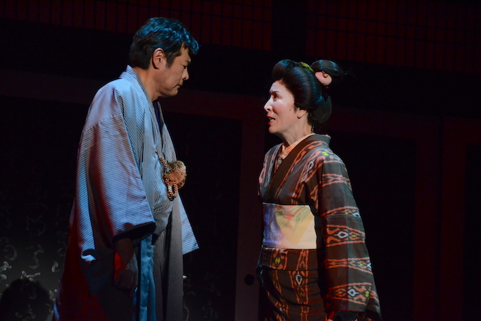 『土佐堀川 近代ニッポン―女性を花咲かせた女 広岡浅子の生涯』のゲネプロの様子